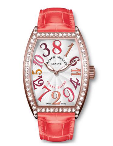 Franck Muller Cintrée Curvex Crazy Hours Pastels Replica Watch 5850 CH II CL D 1R 5N